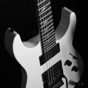 White electric guitar – EQ tutorial